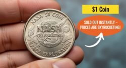 This NASA $1 Coin Celebrating Space Exploration Sold Out Instantly โ Prices Are Skyrocketing
